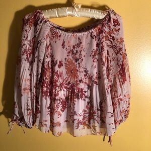 Wilfred Aritzia Off the Shoulder Blouse